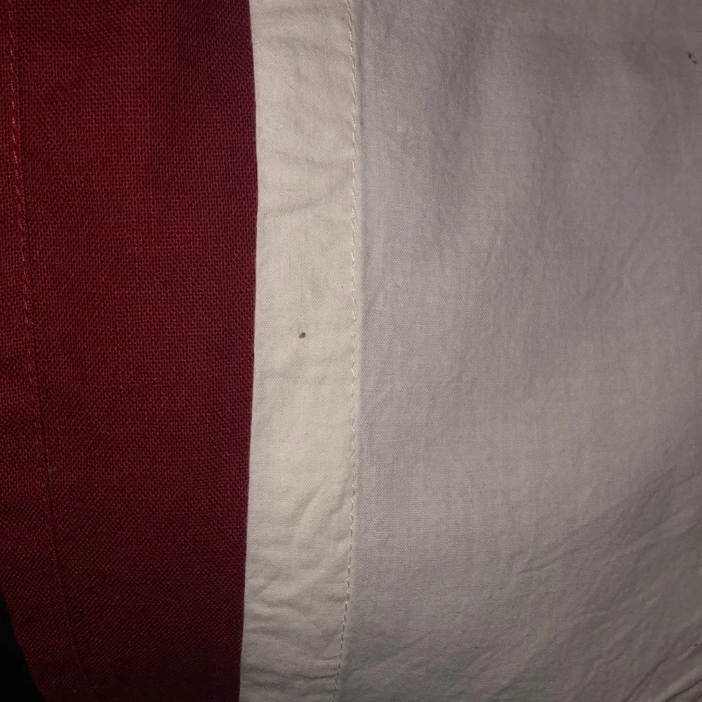 Fabric shower curtain